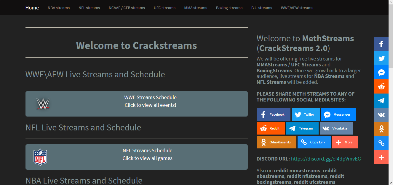 MethStreams, the New Crackstreams What You Should Know